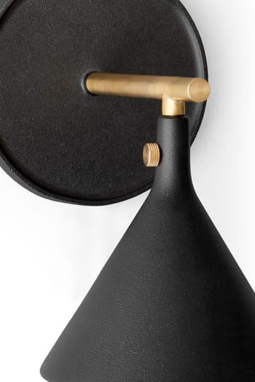 Cast Sconce wandlamp diffuser vaste installatie - Black - Audo Copenhagen