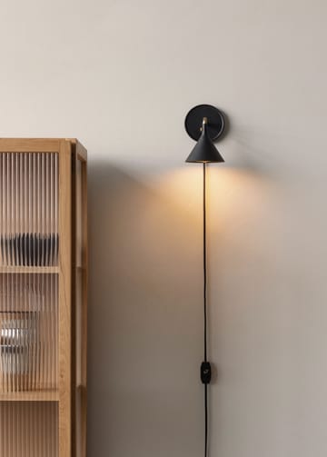Cast Sconce wandlamp - Zwart - Audo Copenhagen