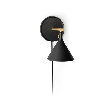 Cast Sconce wandlamp - Zwart - Audo Copenhagen