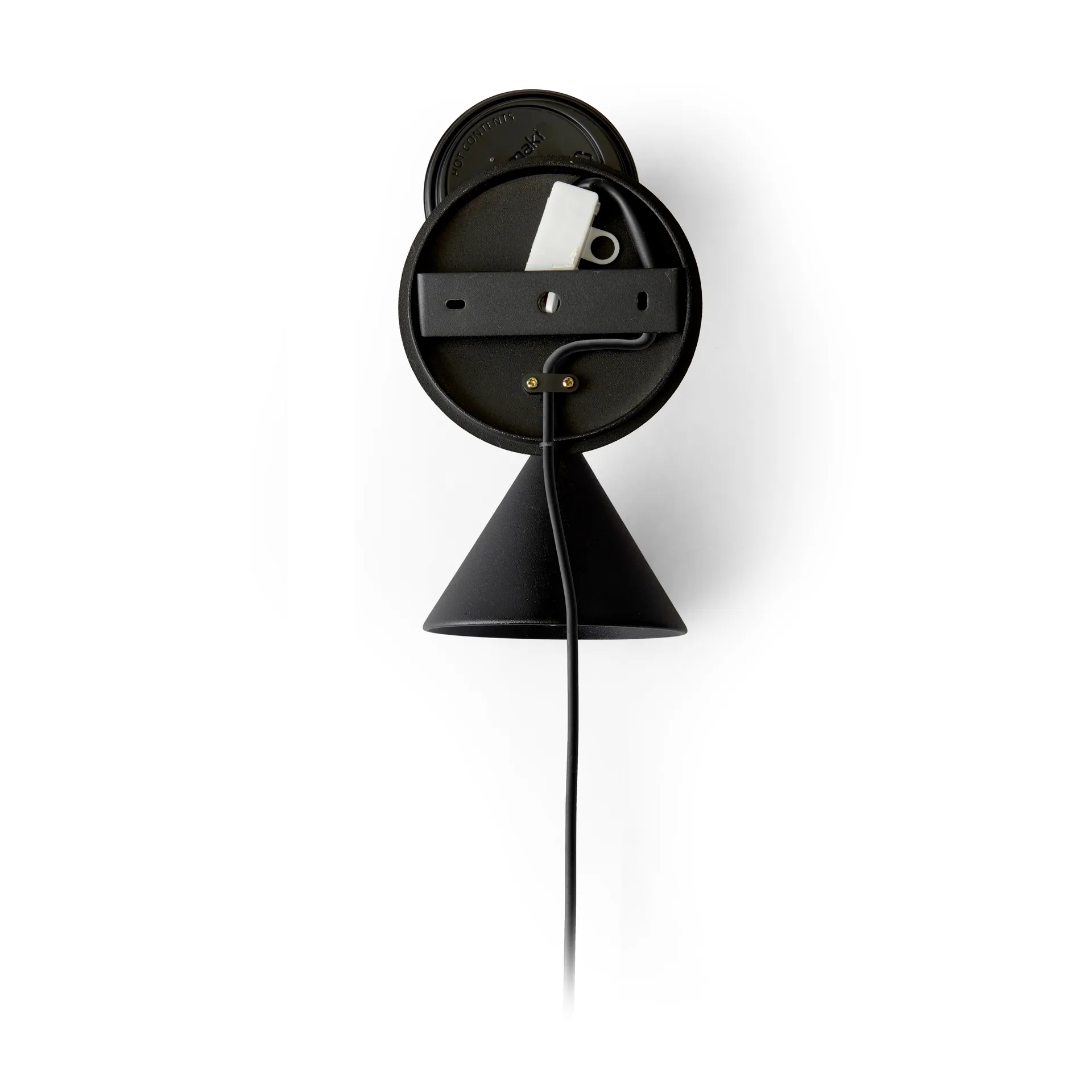 Cast Sconce wandlamp, Zwart Audo Copenhagen