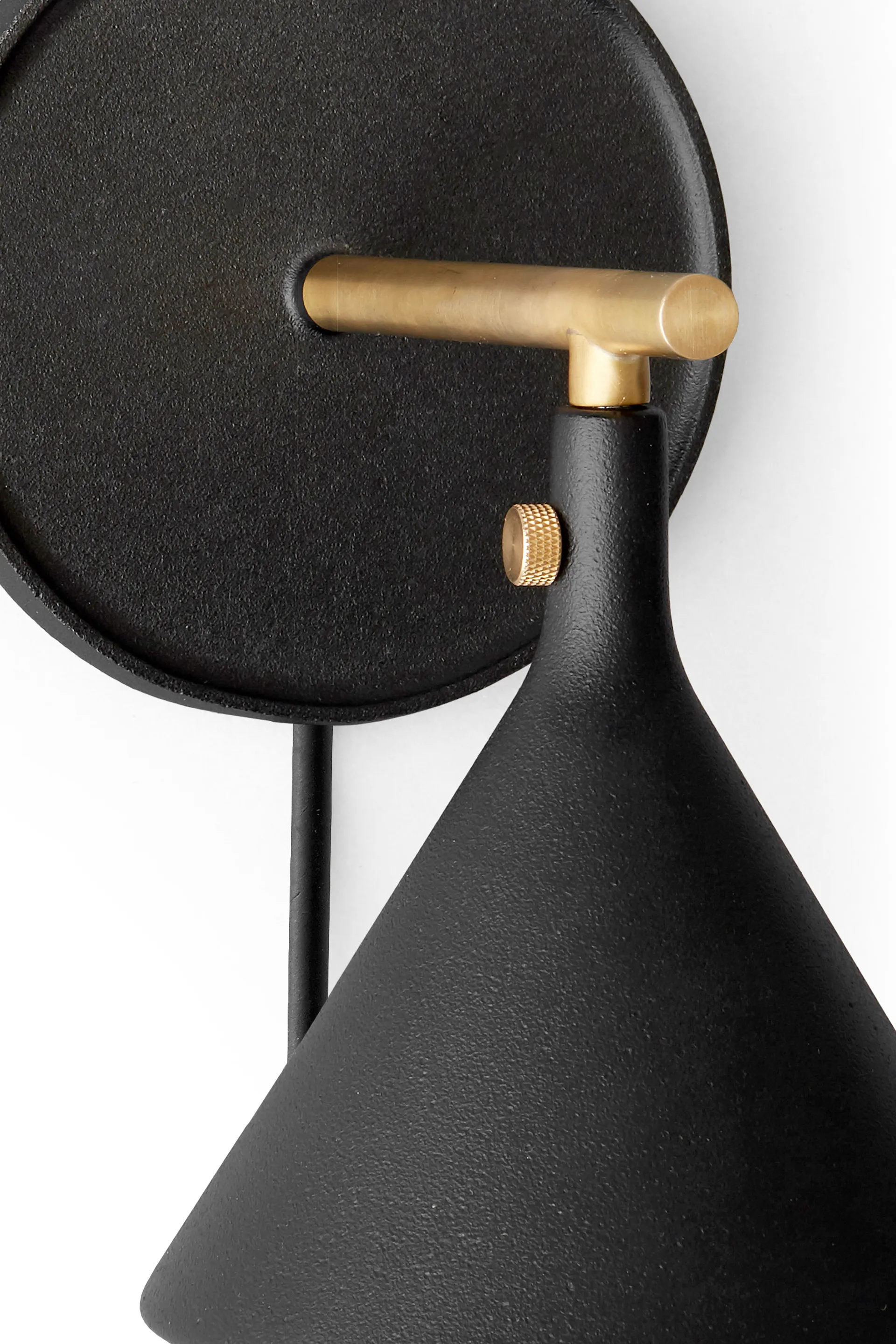 Cast Sconce wandlamp, Zwart Audo Copenhagen