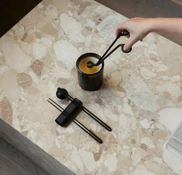 Clip care kit kaarsen 4-delig - Zwart - Audo Copenhagen