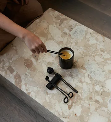 Clip care kit kaarsen 4-delig - Zwart - Audo Copenhagen