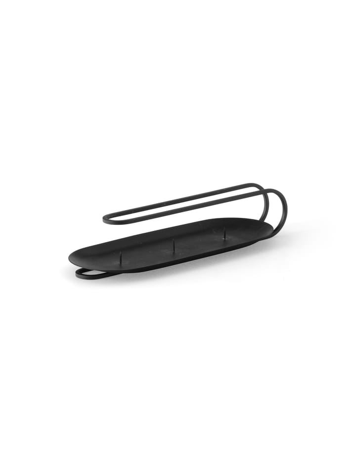 Clip kandelaar voor 3 kaarsen 5 cm, Zwart Audo Copenhagen