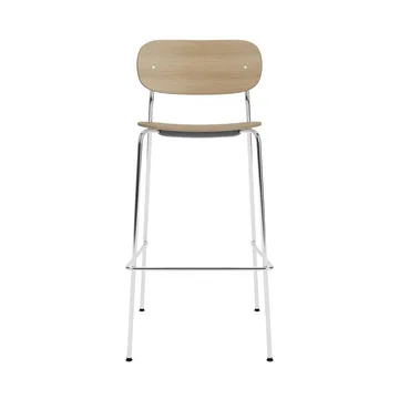 Co Bar Chair barkruk - Gechromeerd staal, 75 cm - Audo Copenhagen