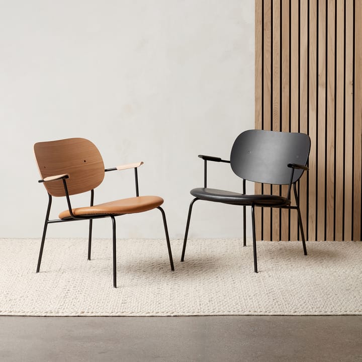 Co Chair loungestoel, Zwart eikenhout Audo Copenhagen