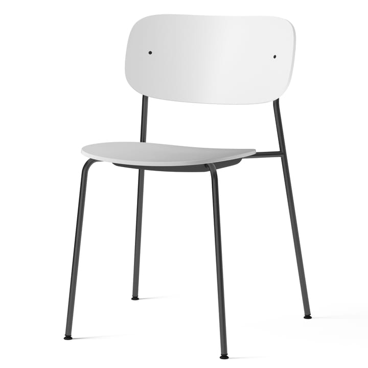 Co eettafelstoel, Wit-kunststof Audo Copenhagen