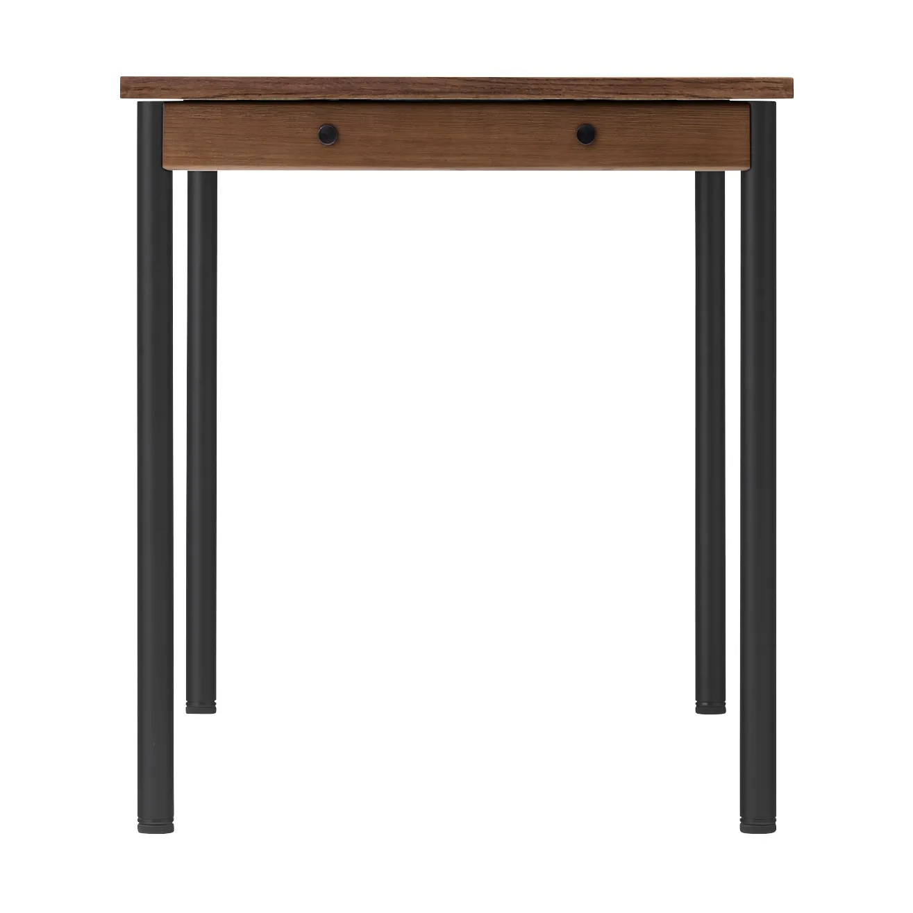 Co Table conferentietafel 140x70cm, Black, laminate terra Audo Copenhagen