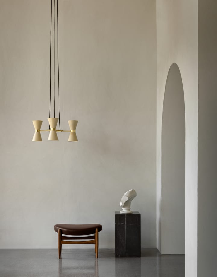 Collector kroonluchter 3, Crème Audo Copenhagen