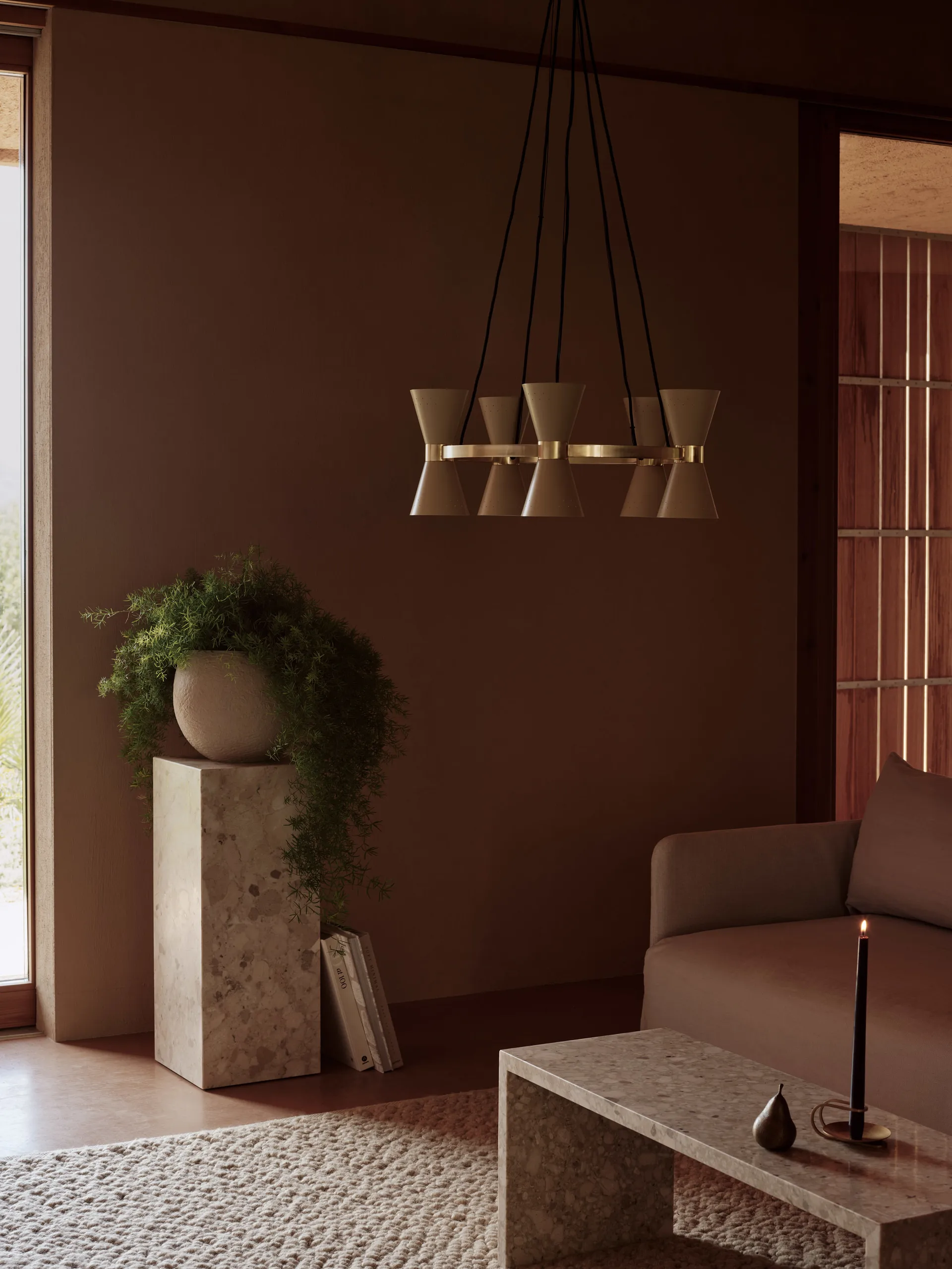 Collector kroonluchter 5, Crème Audo Copenhagen