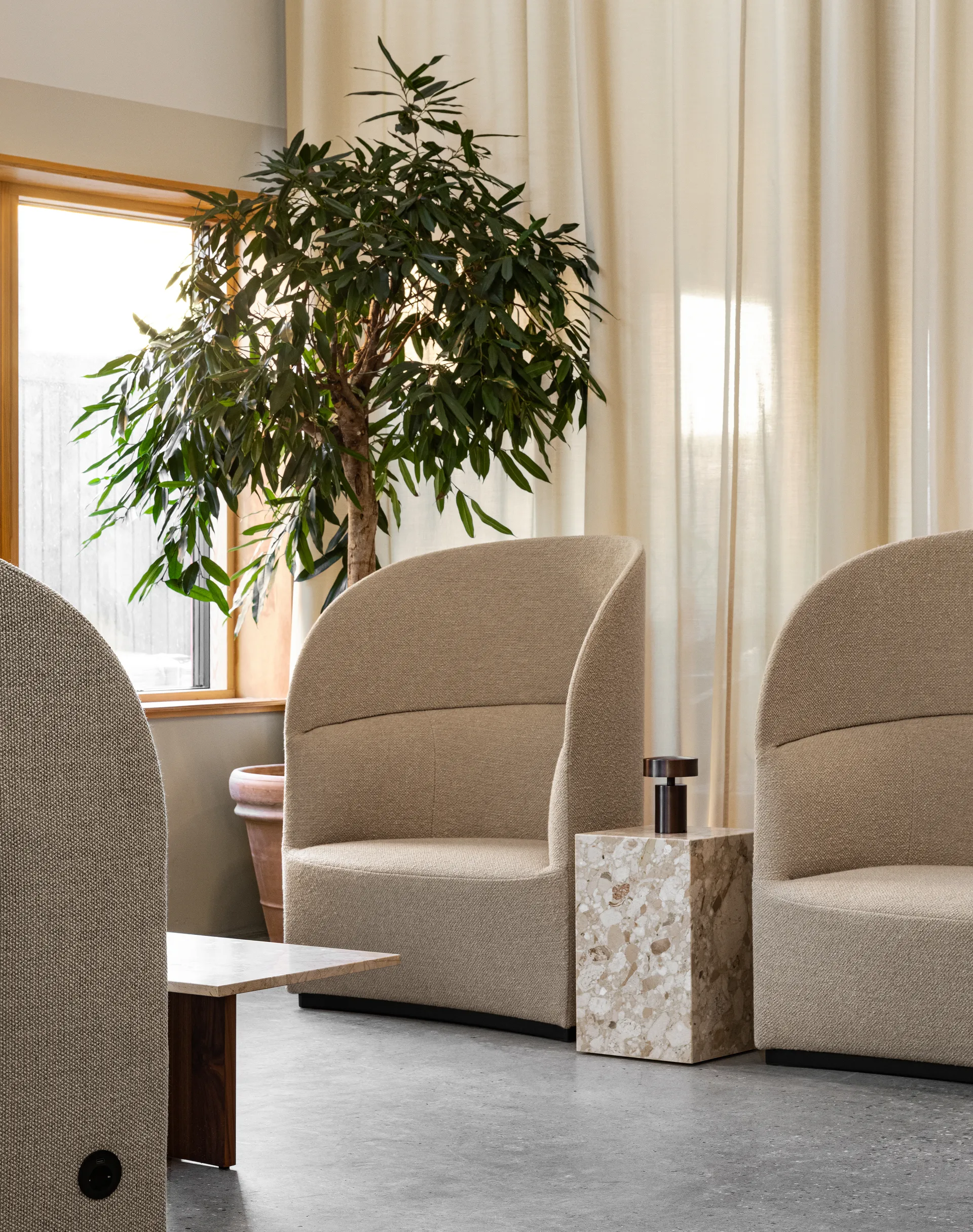 Column portable tafellamp IP44, Brons Audo Copenhagen