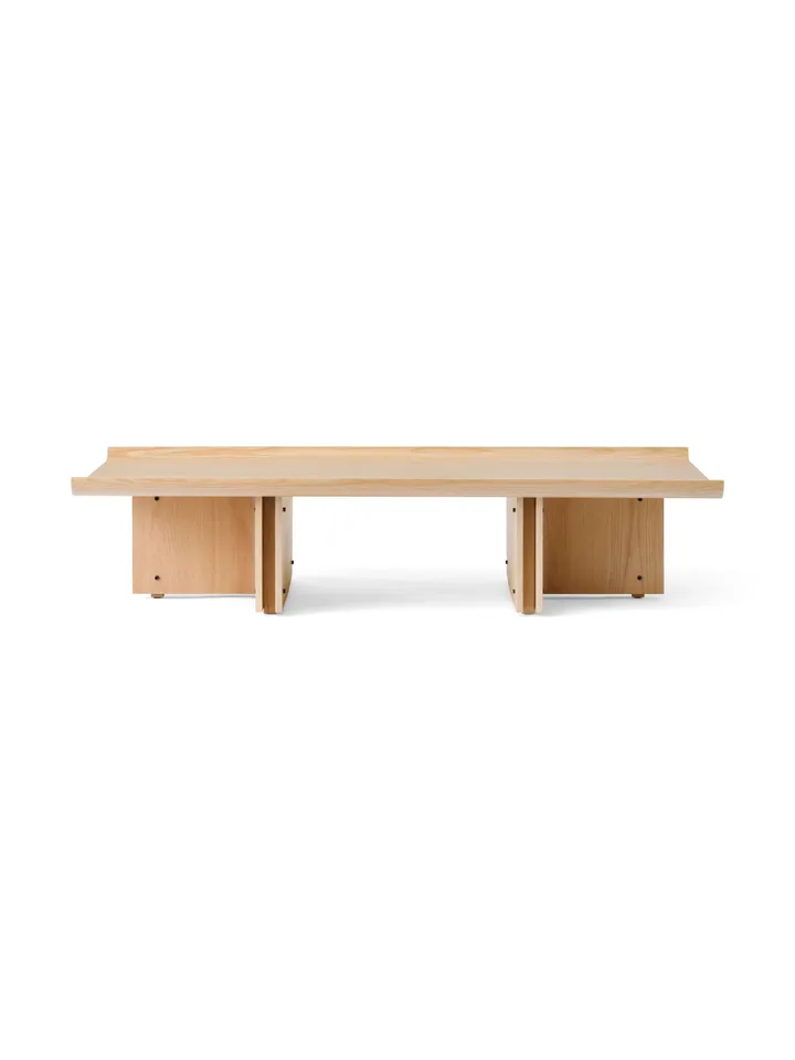 Conrad Lounge Table eiken - Naturel eiken, 149x74 cm - Audo Copenhagen