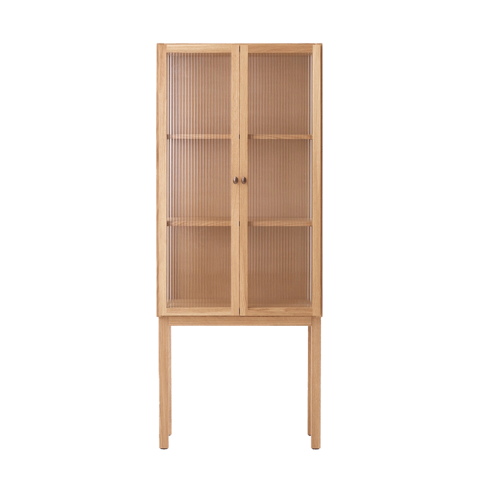 Curiosity kast met glazen deuren 168 cm - Oak - Audo Copenhagen