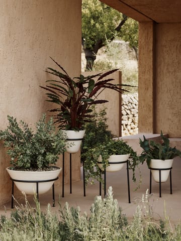 Daiza bloempot Ø25x65 cm - Ivory - Audo Copenhagen