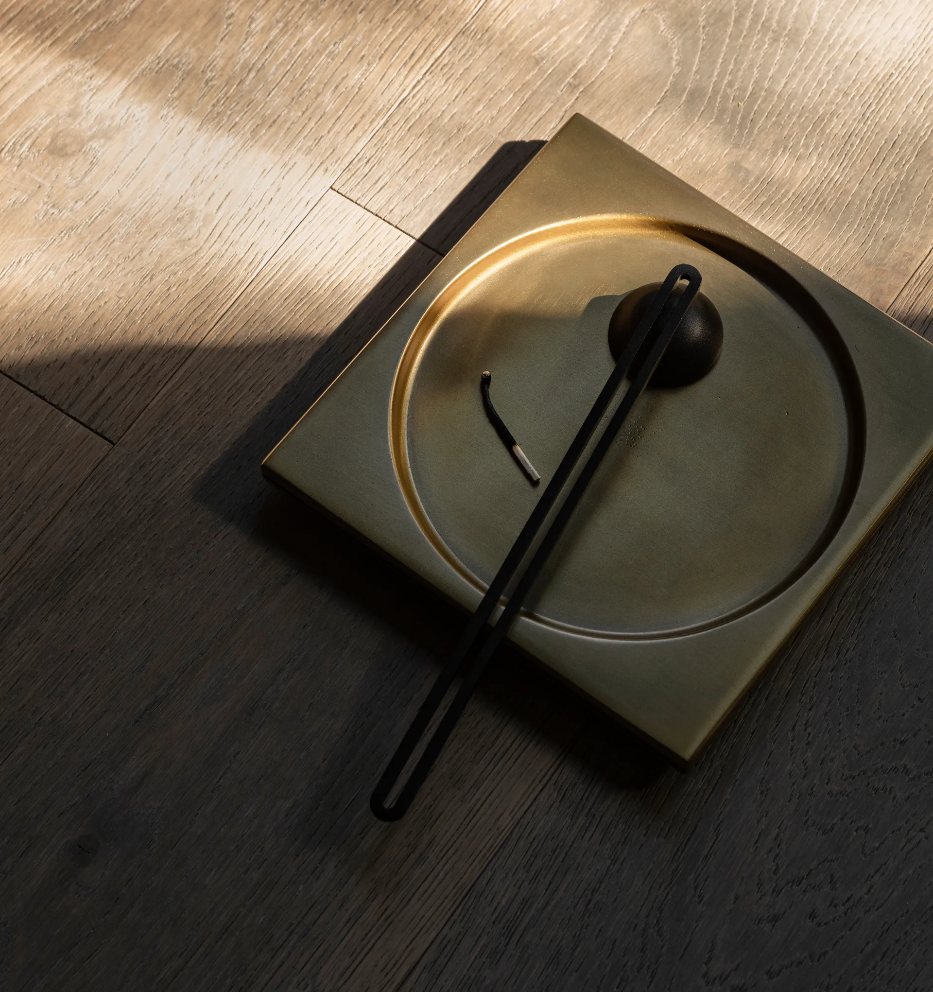 Divot dienblad, Messing Audo Copenhagen