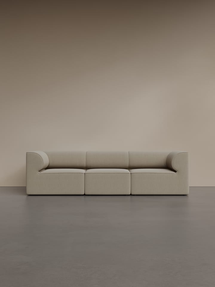 Eave 86  modulaire bank configuration 2, 3-zits stof bouclé 02 beige Audo Copenhagen
