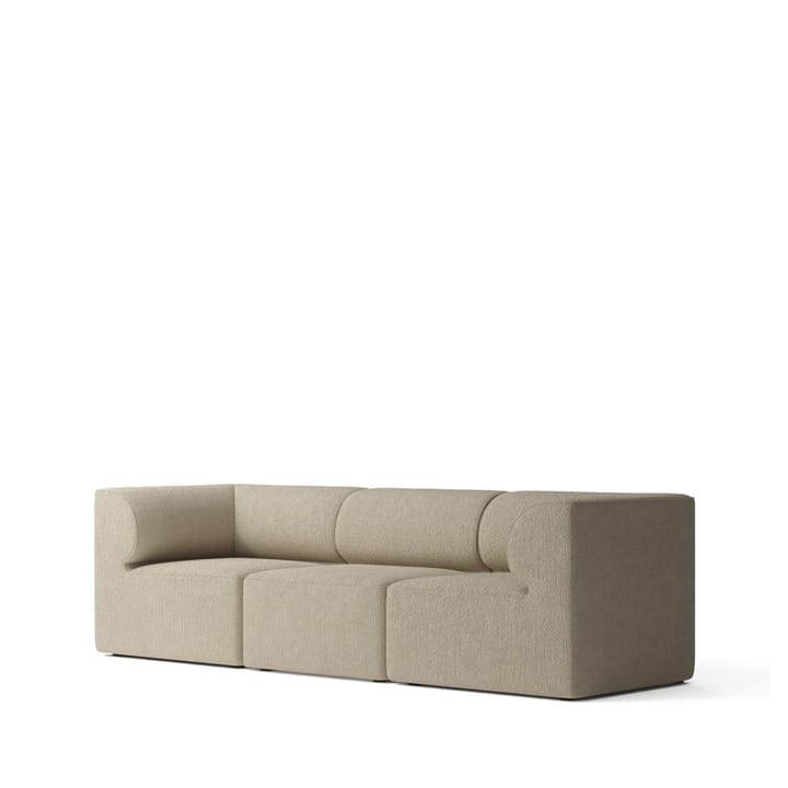 Eave modulaire bank - 3-zits stof bouclé 02 beige - Audo Copenhagen