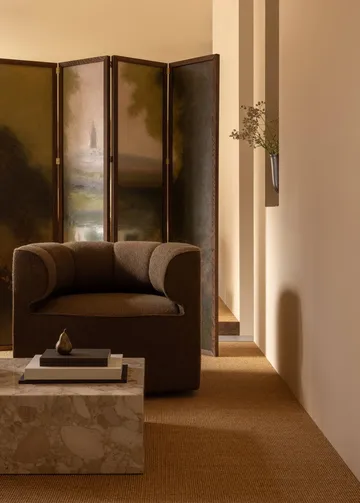Eave Seamline loungestoel - Logan Fossil - Audo Copenhagen