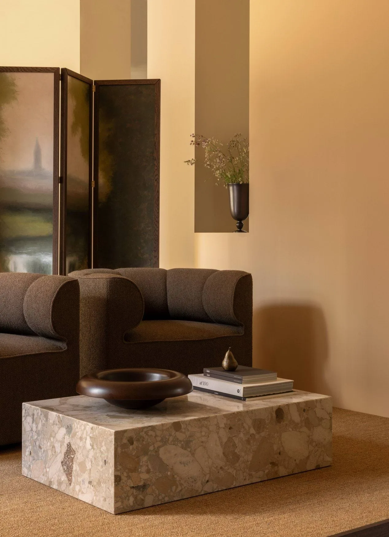 Eave Seamline loungestoel, Logan Fossil Audo Copenhagen