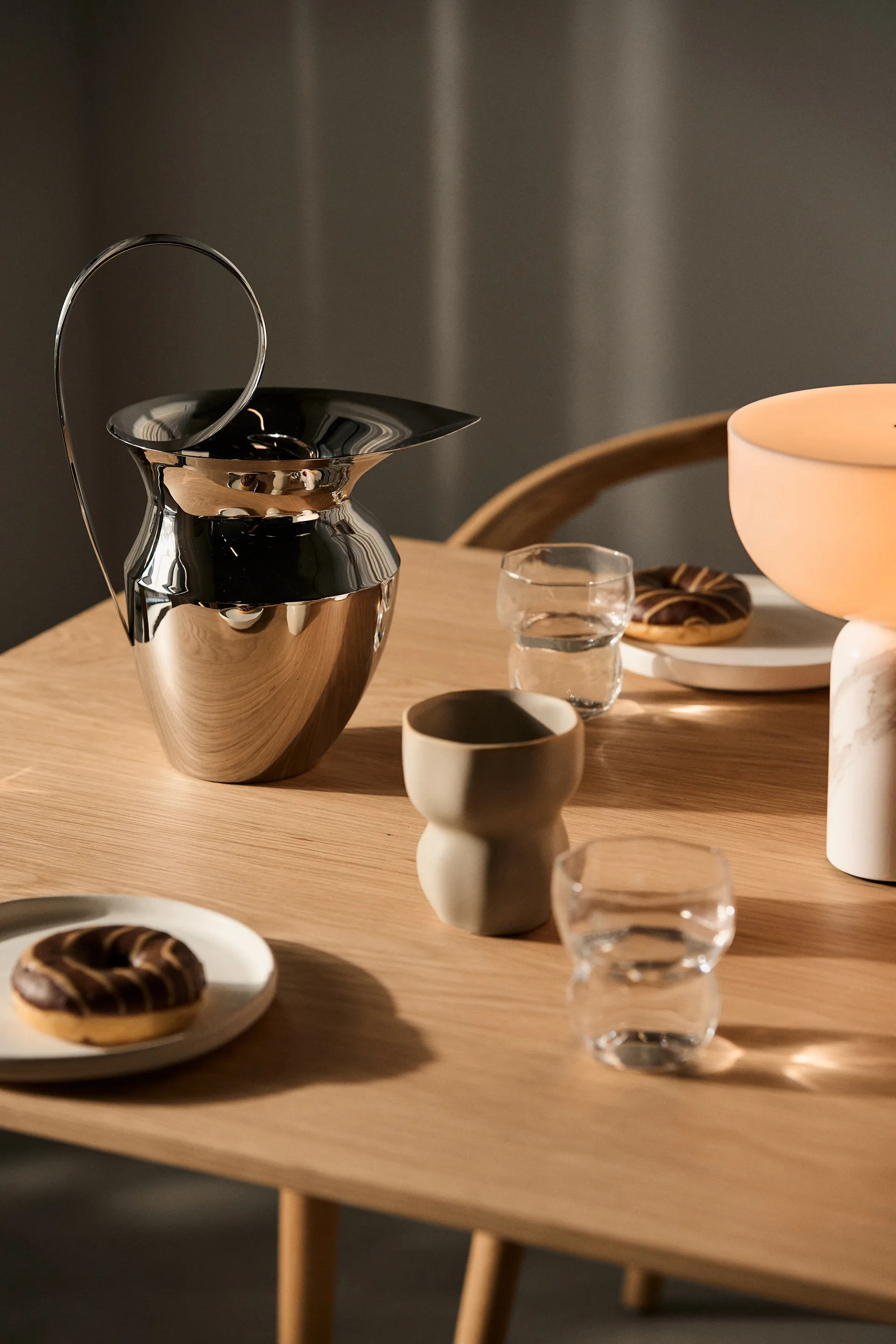 Etruscan kan 30 cm, Roestvrij staal Audo Copenhagen