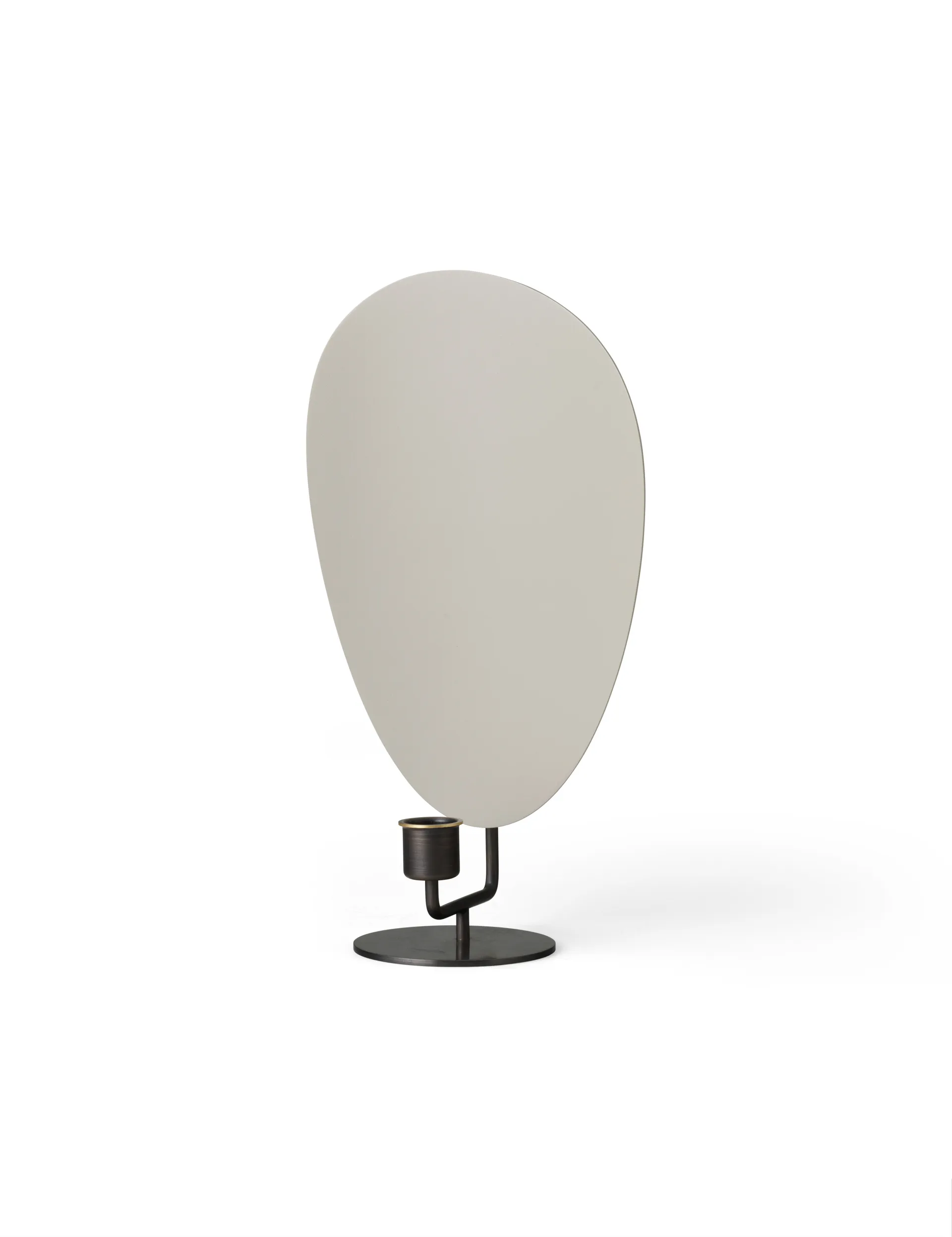 Flambeau kandelaar 30 cm, Bronzed brass-grey Audo Copenhagen