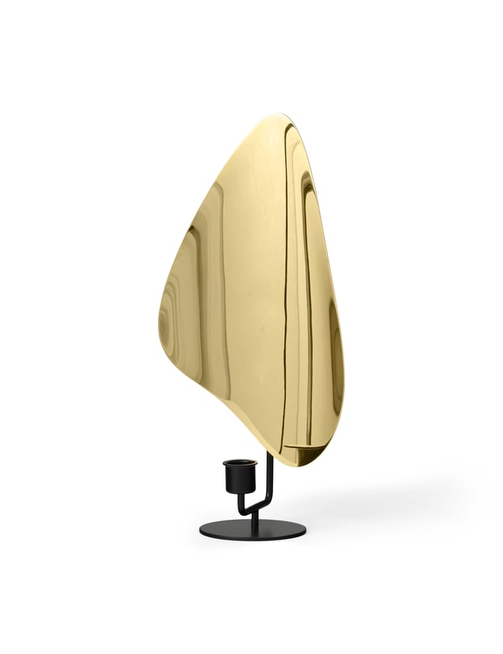 Flambeau kandelaar 34 cm, Black-polished brass Audo Copenhagen