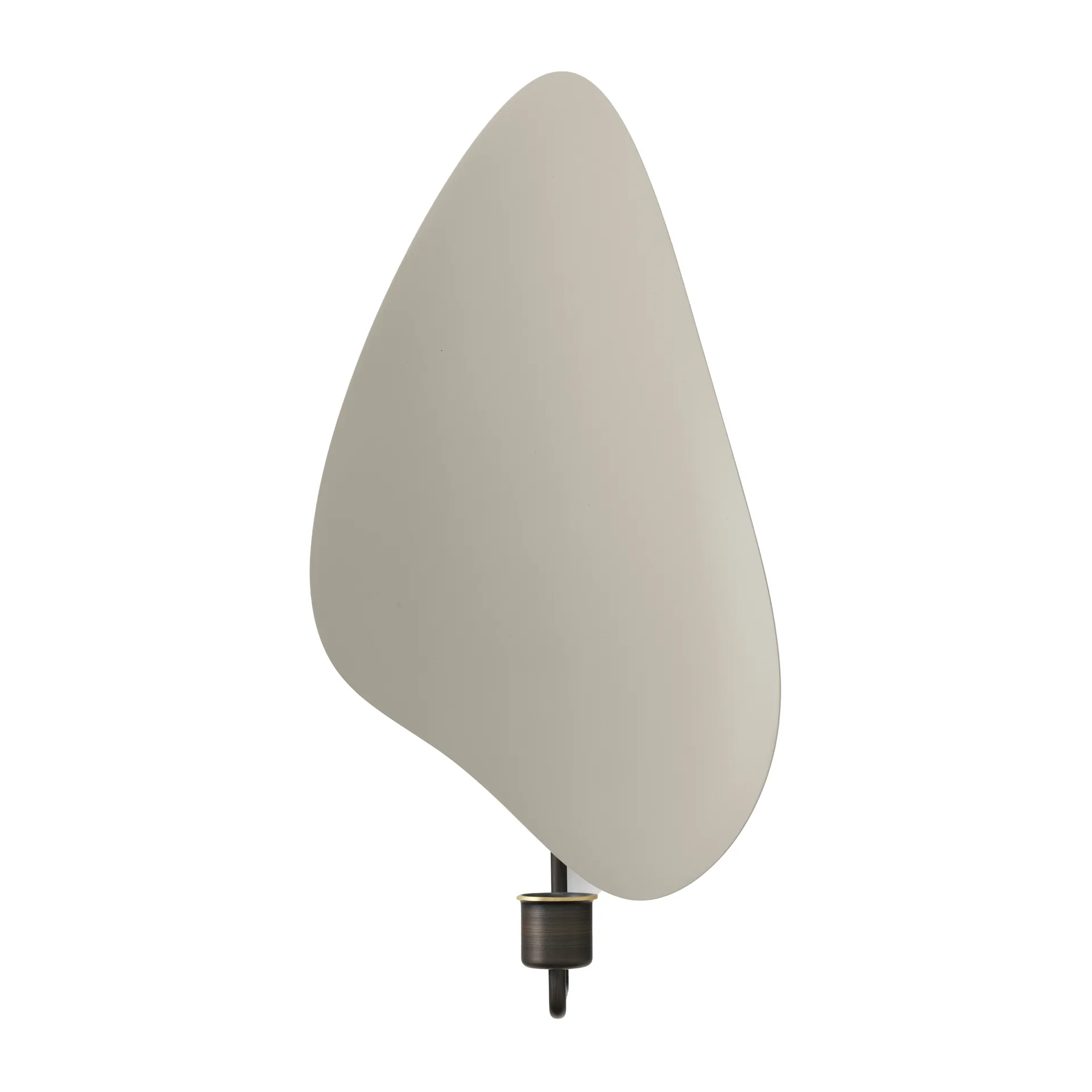 Flambeau wandkandelaar 34 cm, Bronzed brass-grey Audo Copenhagen