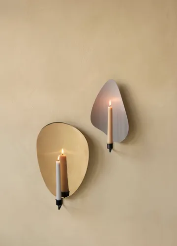 Flambeau wandkandelaar 34 cm - Bronzed brass-grey - Audo Copenhagen