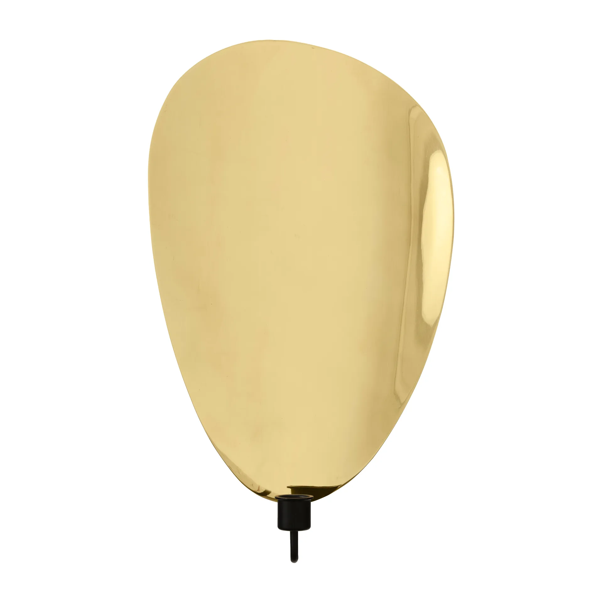 Flambeau wandkandelaar 40 cm, Black-polished brass Audo Copenhagen