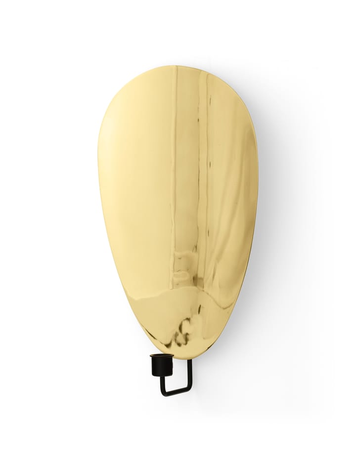 Flambeau wandkandelaar 40 cm, Black-polished brass Audo Copenhagen
