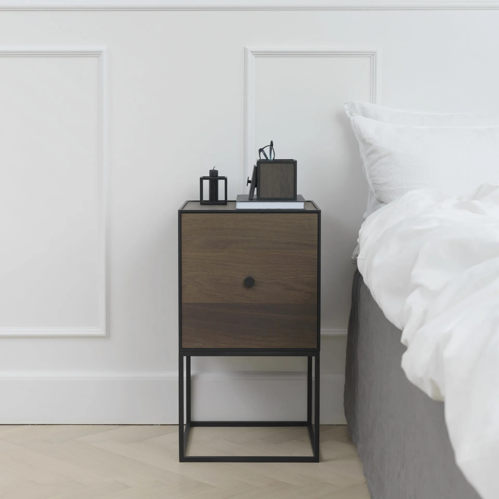 Frame 10 box met deksel, gerookt eiken Audo Copenhagen