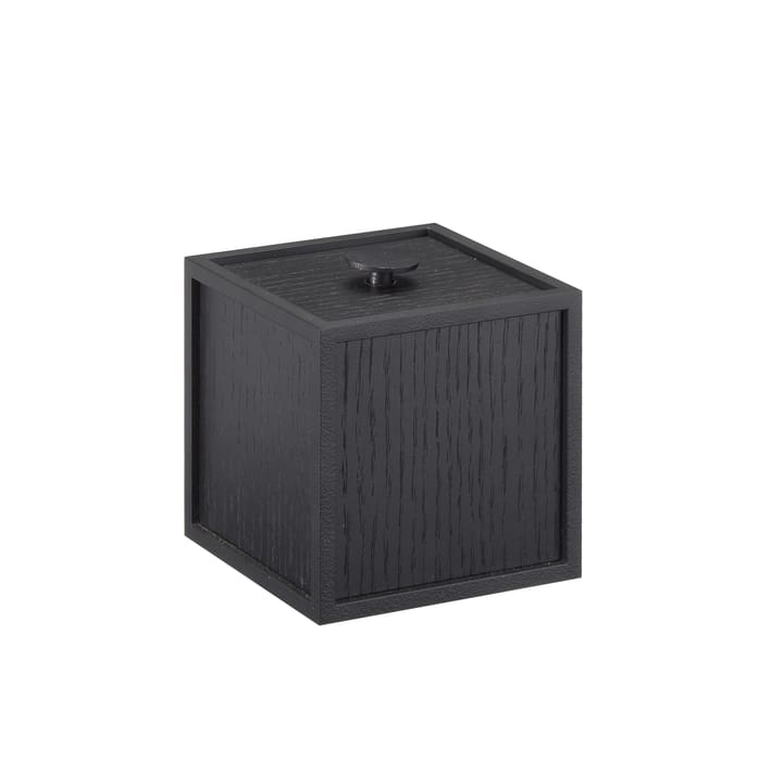 Frame 10 box met deksel - zwart gebeitst essen - Audo Copenhagen