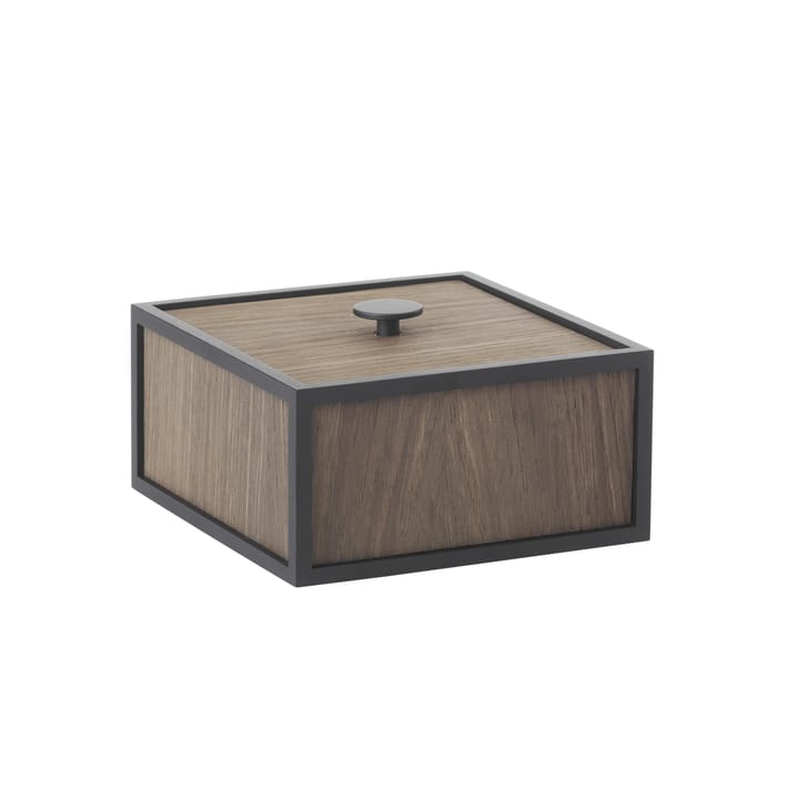 Frame 14 box met deksel - gerookt eiken - Audo Copenhagen