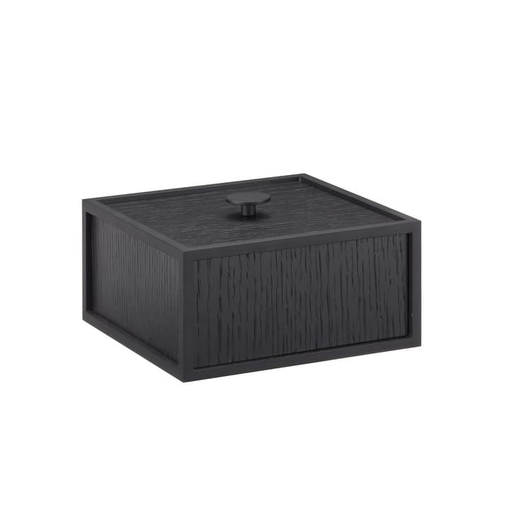 Frame 14 box met deksel - zwart gebeitst essen - Audo Copenhagen