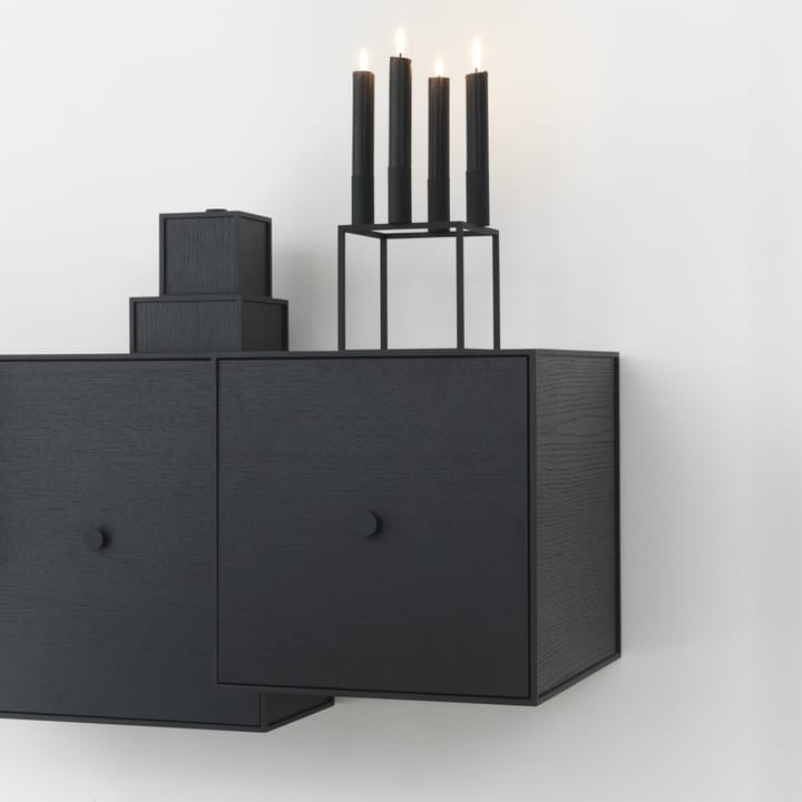 Frame 14 box met deksel, zwart gebeitst essen Audo Copenhagen