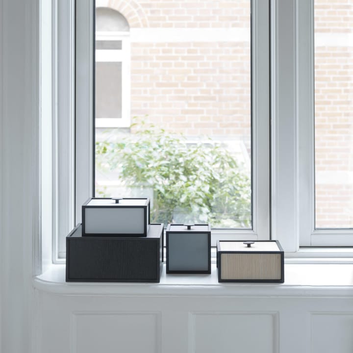 Frame 20 box met deksel, eiken Audo Copenhagen