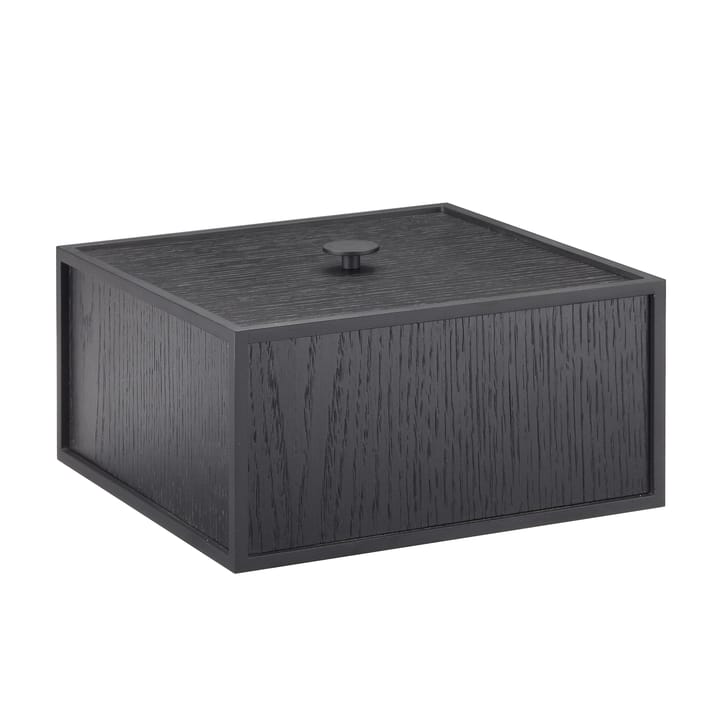 Frame 20 box met deksel - zwart gebeitst essen - Audo Copenhagen