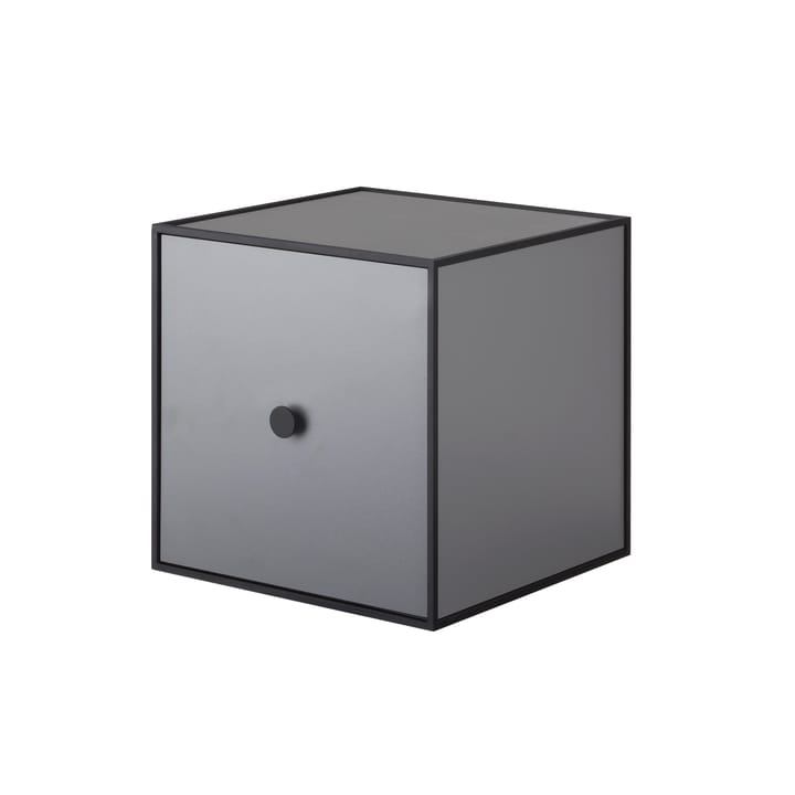 Frame 28 kubus met deur - donkergrijs - Audo Copenhagen