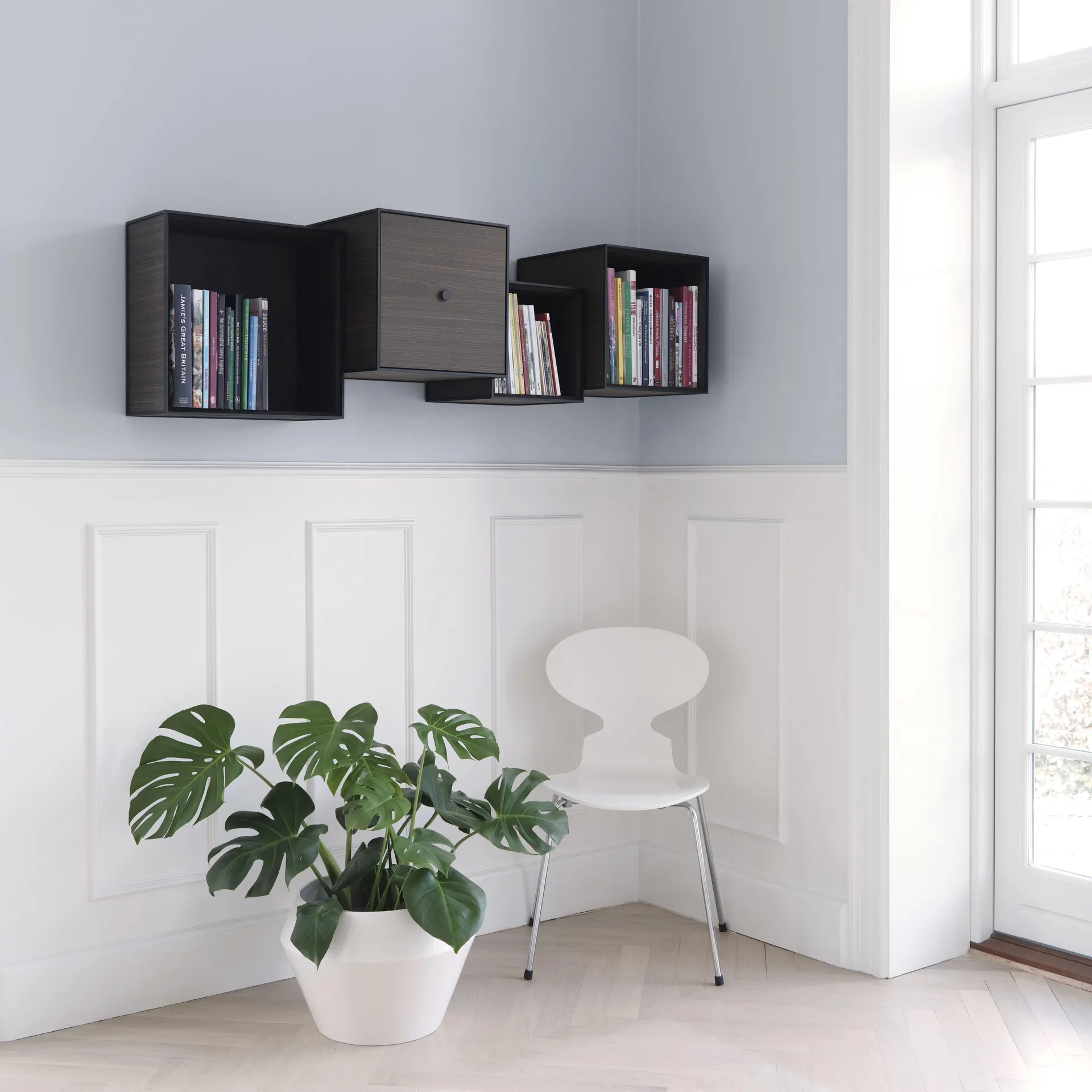 Frame 35 kubus zonder deur, gerookt eiken Audo Copenhagen