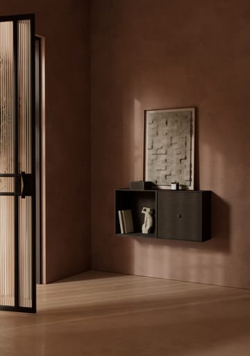Frame 42 kubus met deur - gerookt eiken - Audo Copenhagen
