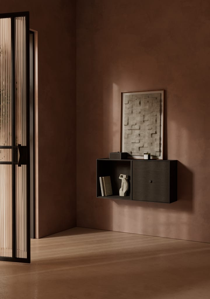 Frame 42 kubus met deur, gerookt eiken Audo Copenhagen
