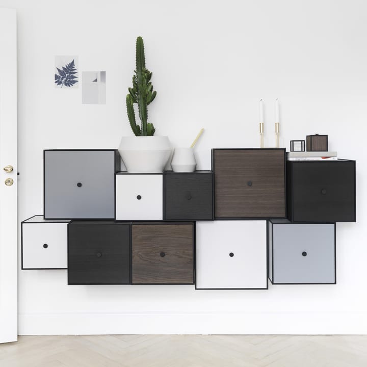 Frame 42 kubus met deur, gerookt eiken Audo Copenhagen