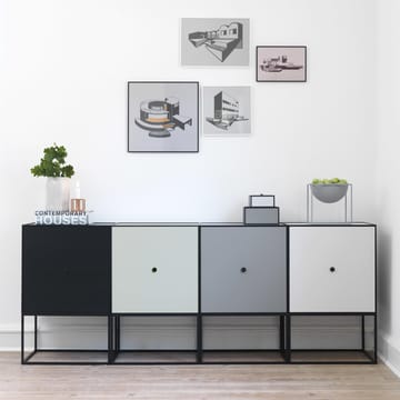 Frame 49 kubus met deur - zwart gebeitst essen - Audo Copenhagen