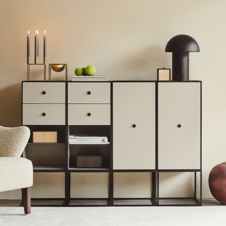 Frame 70 kast, light grey, 2 planken Audo Copenhagen