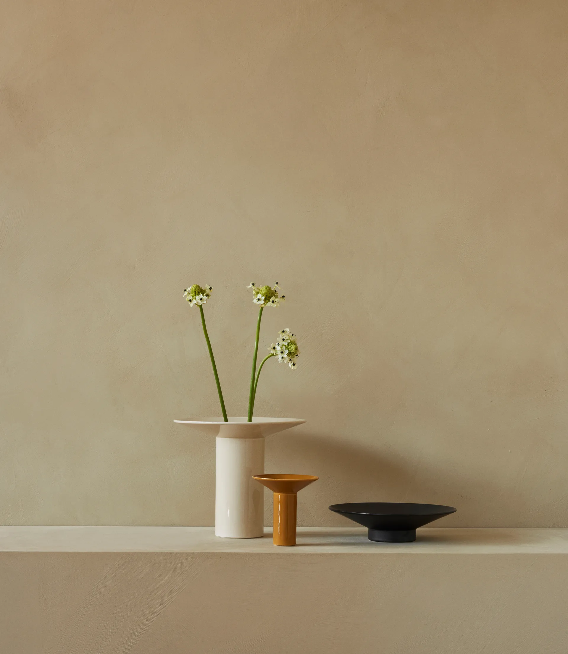 Hana vaas Ø27x7 cm, Umber Audo Copenhagen