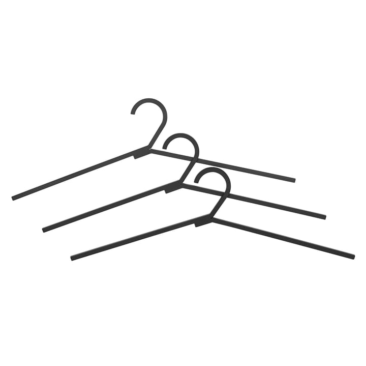 Hangar kleerhanger 3-pack - zwart - Audo Copenhagen