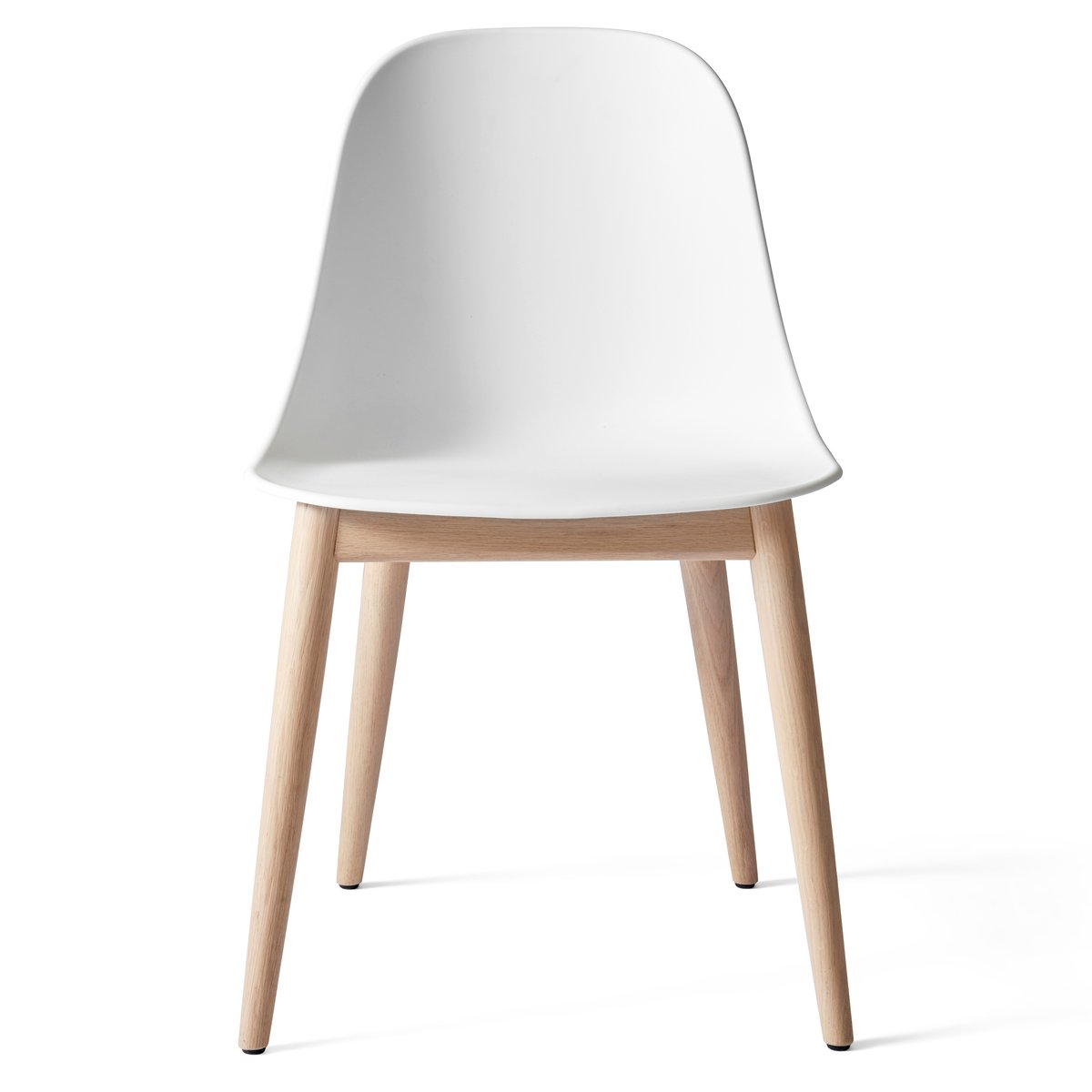 Audo Copenhagen Harbour stoel eiken poten White | Scandinavisch Interieur | Stoelen | Wit