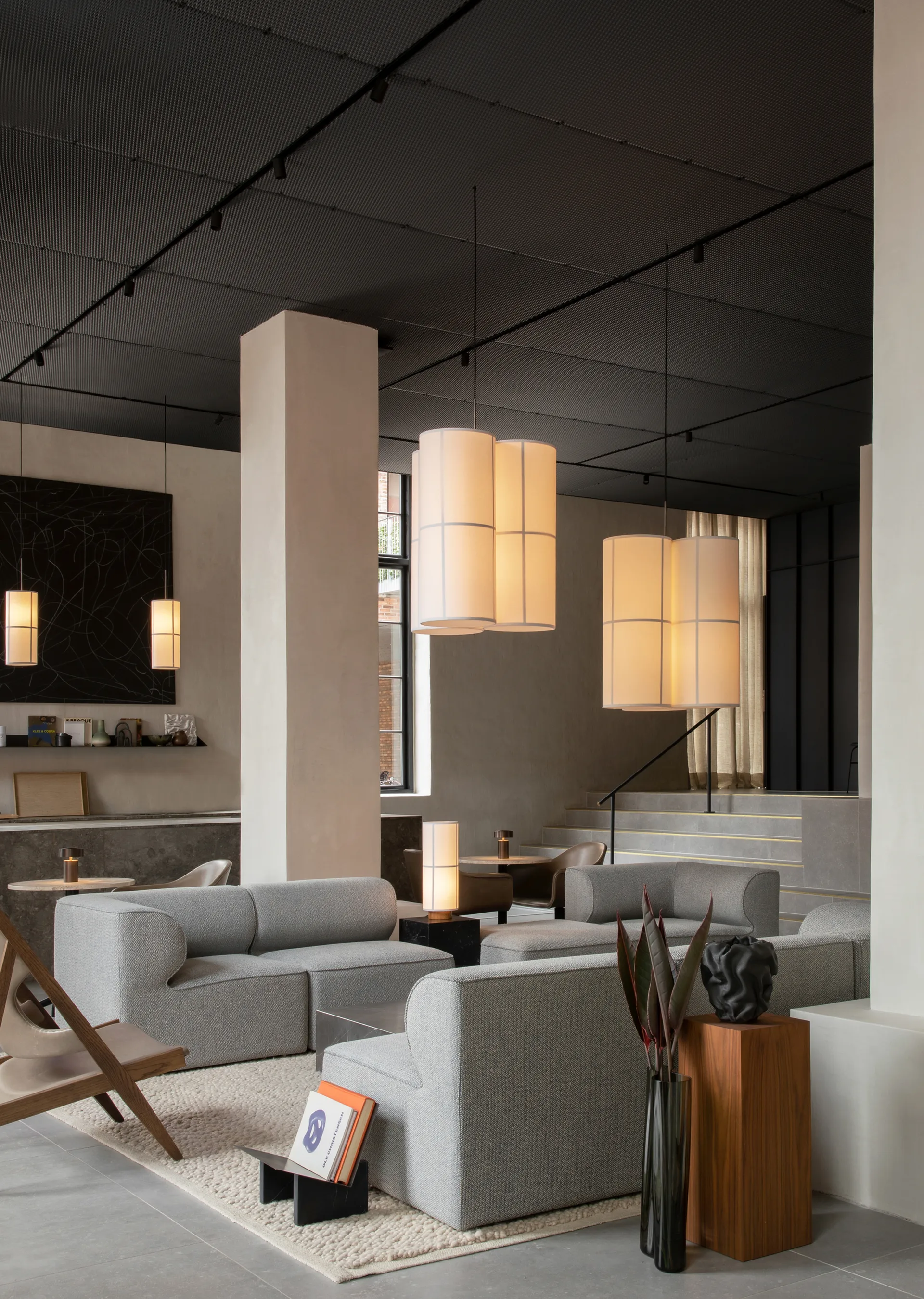 Hashira Cluster hanglamp raw, 75 cm Audo Copenhagen