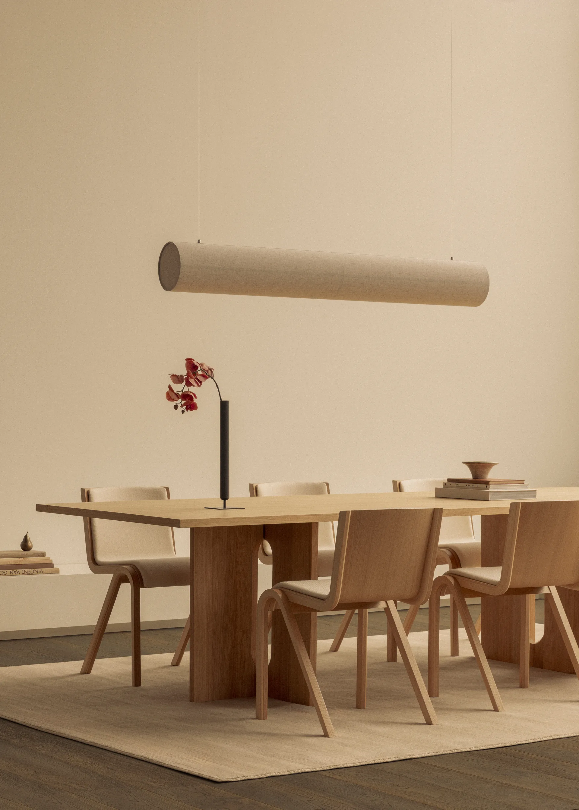 Hashira Linear hanglamp, Raw Audo Copenhagen