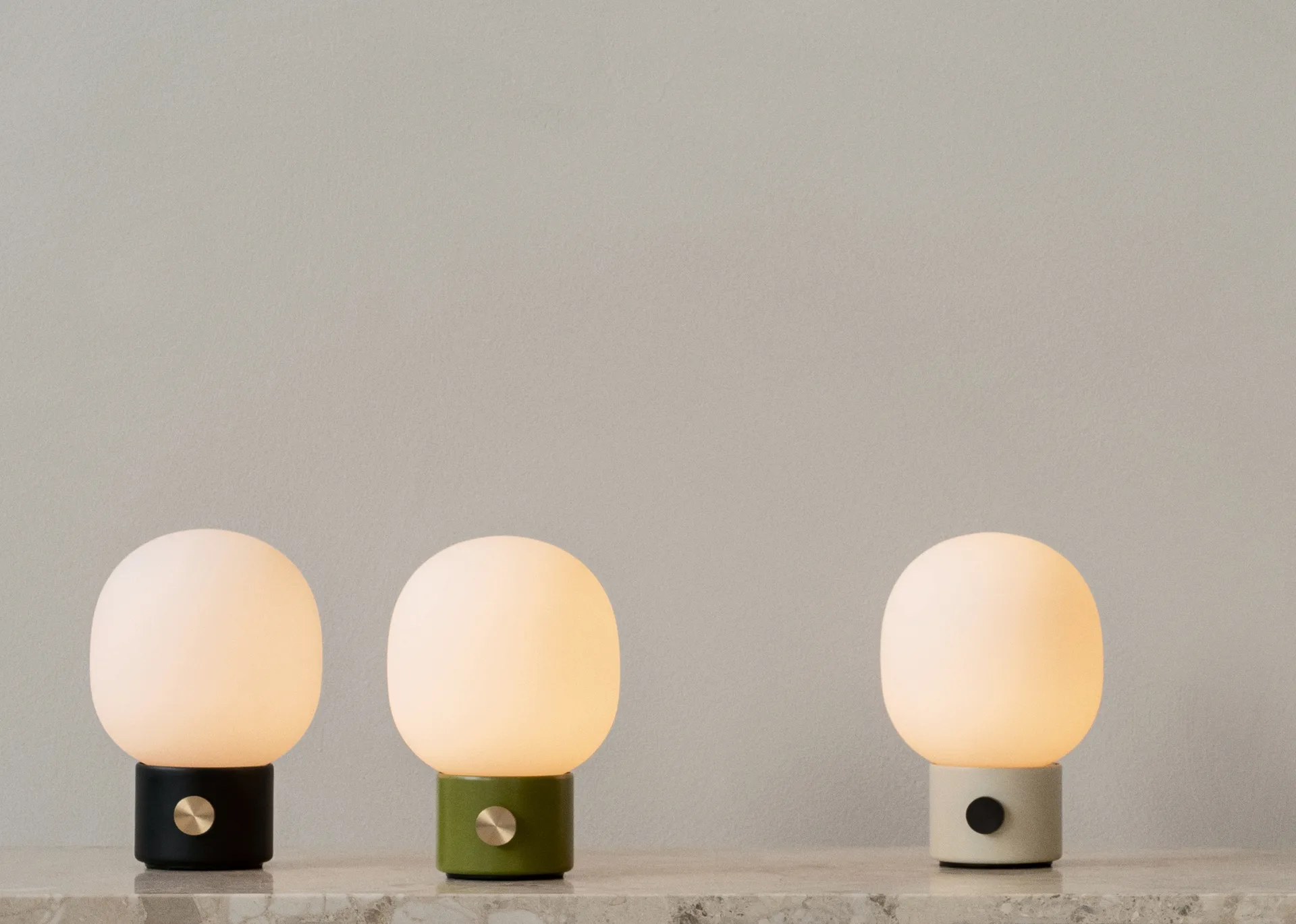 JWDA portable tafellamp, Alabaster white Audo Copenhagen